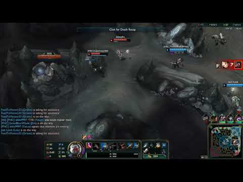 [kda 7/7/11] Graves vs Master Yi Jungler Ranked Season 8 Patch 8.9