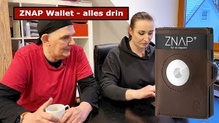 Znap Wallet mit Apple AirTag - endlich mal alles drin