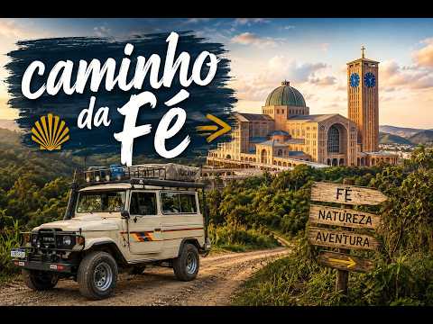 Caminho da Fé - De Águas da Prata à Aparecida - SP, realizado de Toyota Bandeirante.