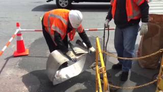 Verizon Scabs at work April 2016