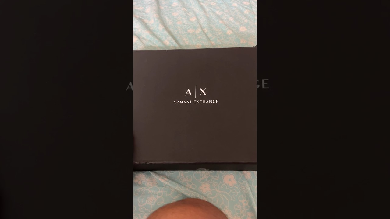 Unboxing Armani Exchange Polo T- shirt #armani #armaniexchange #fashion #fashiontrends #unboxing