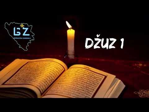 KUR'AN (QUR'AN) SA PREVODOM NA BOSANSKI - DZUZ 1