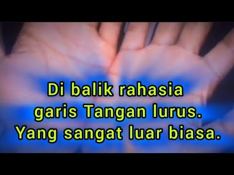 Di balik rahasia garis tangan yang lurus (@Mbah Yadi Channel)