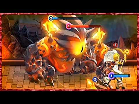 Castle Crush Giant Fire Elemental!