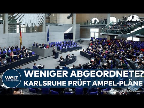 KARLSRUHE: Bundesverfassungsgericht nimmt Ampel-Wahlrechtsreform unter die Lupe