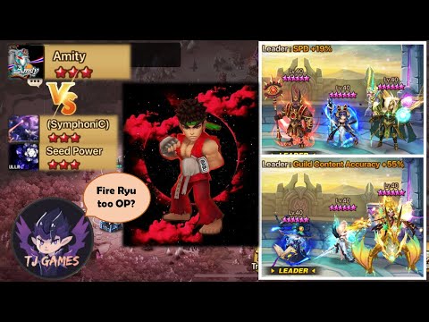 Summoners war G3 siege (Asia server) vs. Symphonic & Seed power