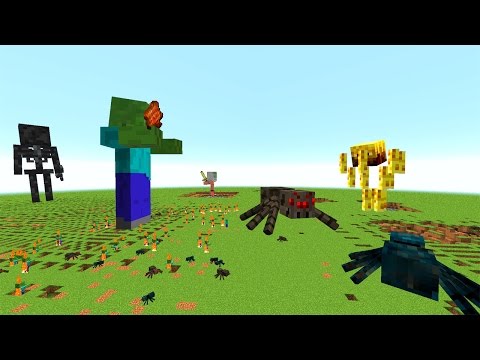 Ultimate Giant Monster Titans in Minecraft!