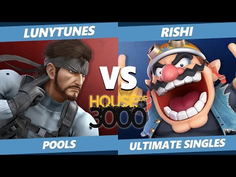 Smash Ultimate Tournament - Ho3K | LunyTunes (Snake) Vs. Rishi (Wario) Xeno 145 SSBU Pools