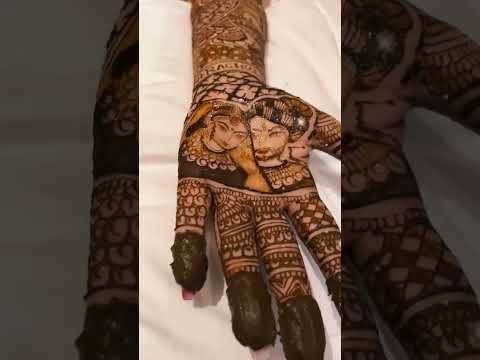 Dulhan mehendi design | full hand |