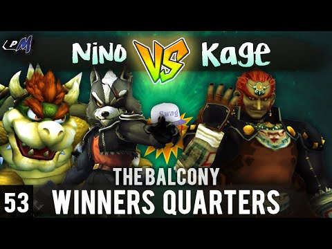 PM @ the Balcony 53 - Losers ft. Nino (Wolf) vs BCB | Kage (Ganondorf)