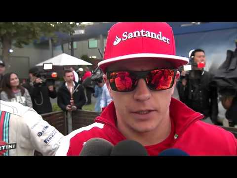 Kimi Räikkönen Interview after Australian GP 2014