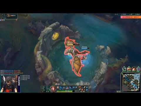 [MSF Razork Pro View] Misfits VS Origen MSF Razork lee sin jgl | LEC Spring 2020 Razork perspective