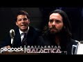 Battlestar Galactica | Lee Adama Defends Gaius Baltar
