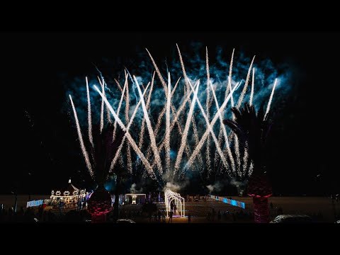 Wedding Fireworks in Goa #destinationwedding #bigfatindianwedding #luxurywedding #goa #weddingentry