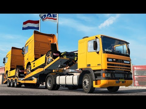 ETS2 1.34 ProMods 2.33 DAF 95ATI  Eindhoven - Aarhus