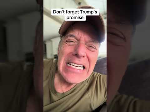 Trump's bullshit promise #comedy #helpmemakethismakesense #funny