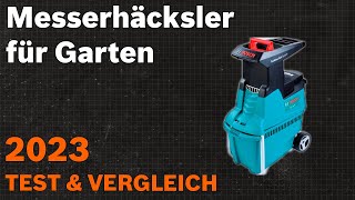 TOP-7. Die besten Messerhäcksler für Garten. Test & Vergleich 2023 | Deutsch