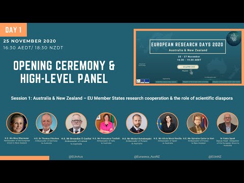 Research Cooperation & the role of Scientific Diaspora | European Research Days 2020 - Aus & NZ