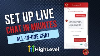 Setting Up the All-In-One Live Chat Widget in GoHighLevel (Step-by-Step Tutorial