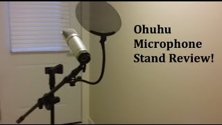 Video thumbnail for Review: Ohuhu Microphone Stand! by SyTekCity