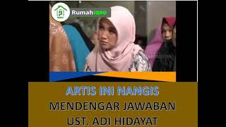 Download lagu Maafkanlah 'ARTIS INI NANGIS mendengar jawaban ust.Adi Hidayat' mp3