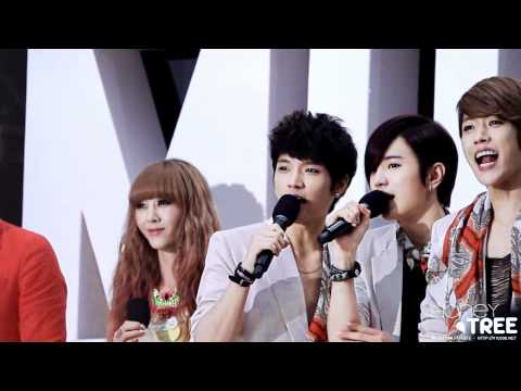 [FANCAM] 120608 Music Bank Interview - Woohyun