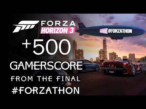Easy 500 Gamerscore waiting in Forza Horizon 3 - The Final Forzathon Gift