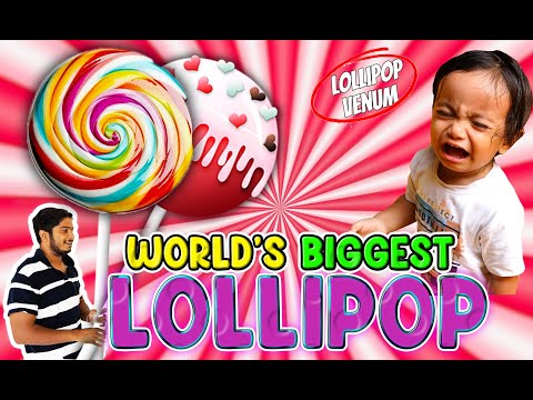 Making BIGGEST LOLLIPOP for Nirav😍💯 - Unexpected Result💯