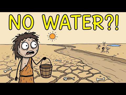 WHAT DID ANCIENT HUMANS DO WHEN WATER DISAPPEARED?