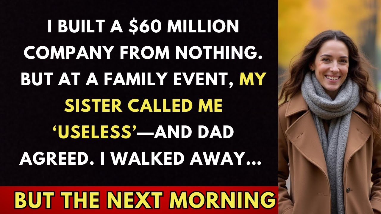 I'm A CEO Of A $60M Company, But My Sister Called Me 'Useless'—Now She Regrets It...