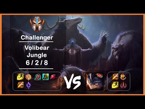KR Challenger Replays Jungle Volibear vs Rumble Ep.3812