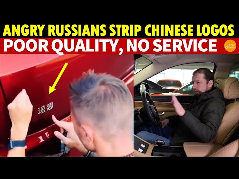 Russians Rip off Chinese Car Badges in Anger: Poor Quality and No After-Sales Service