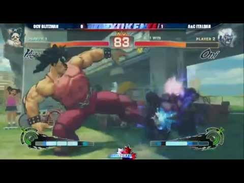 USF4 Toryuken 4 - OCV BLITZMAN [Yun/Hugo] vs A&C ITALDAN [Oni]