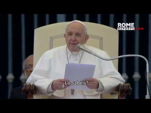 #CatequesisDelPapa Sobre el perdón y el Padrenuestro