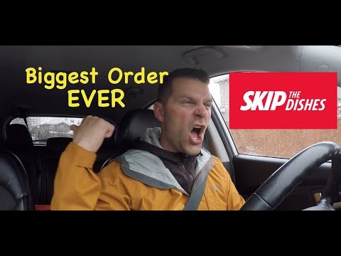 Biggest Skip The Dishes Order Ever - SkipTheDishes TV Episode 64