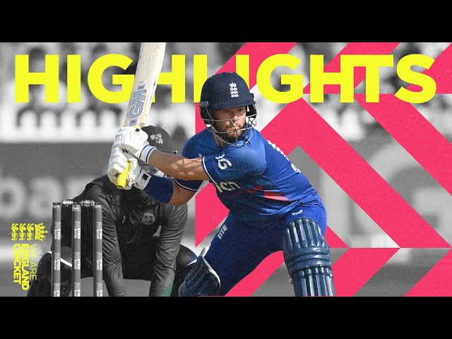 Duckett Century in Rain-Hit Match | Highlights – England v Ireland | 3rd Men’s Metro Bank ODI 2023