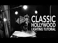 Golden Age Of Hollywood Portrait Lighting Tutorial 6 Hard Light Setups For Film Noir Look