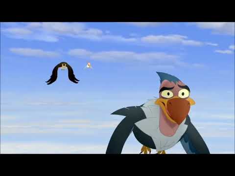 E.B.'s Shiny New Year Part 7 - Bagheera Scares Mzingo Away