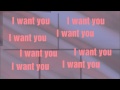 I Want You - Ms. Triniti (Official Lyric Video) 