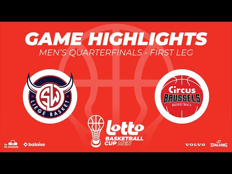 Rsw Liege Basket vs. Circus Brussels Basketball - Game Highlights