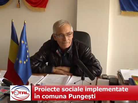 Proiecte sociale implementate în comuna Pungești