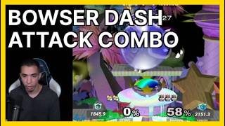 Bowser Dash Attack Combo (AZ_Axe) | Smash Melee Highlights