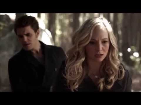 TVD: Stefan and Caroline looking for Miss Cuddles "Screw you"