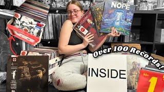 Download lagu *LARGEST* Vinyl Record Collection UPDATE EVER!! | OVER 100 RECORDS mp3