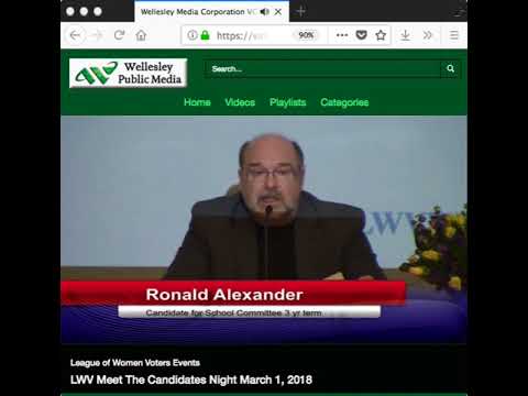 Ron Alexander on Special Education