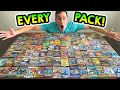 Opening EVERY Pack Of Pokemon Cards EVER