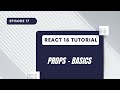 React 18 Tutorial Props Basic Setup