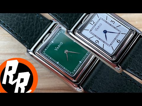 Vario Versa Dual Time "Rerverso Style" Quartz Watch