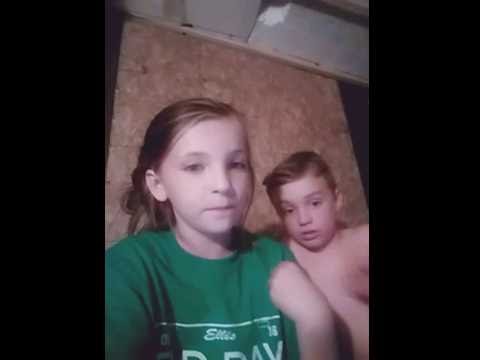8 year old boy singing boom boom pow