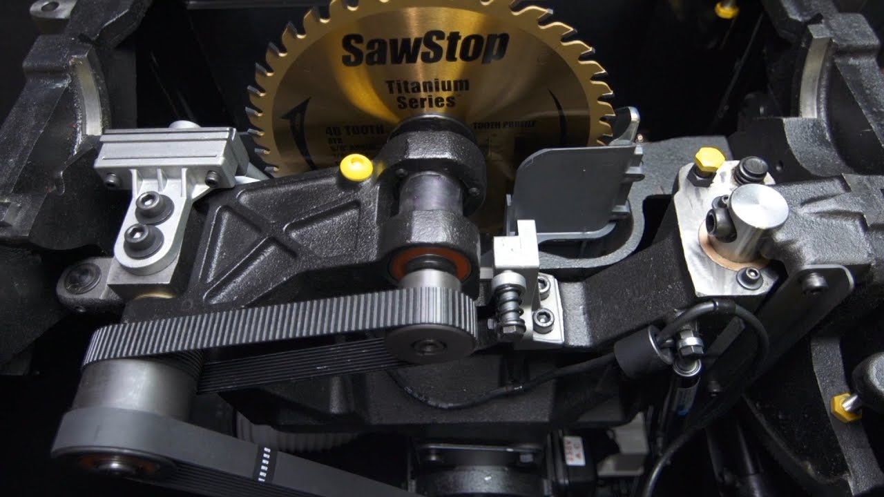 SawStop 3 HP Industrial Cabinet Saw: 52 